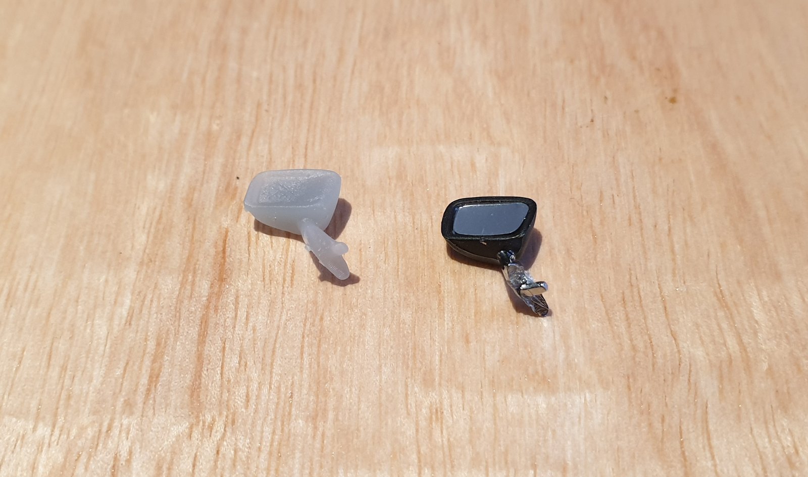 Original Part next to 3D Printed Replica