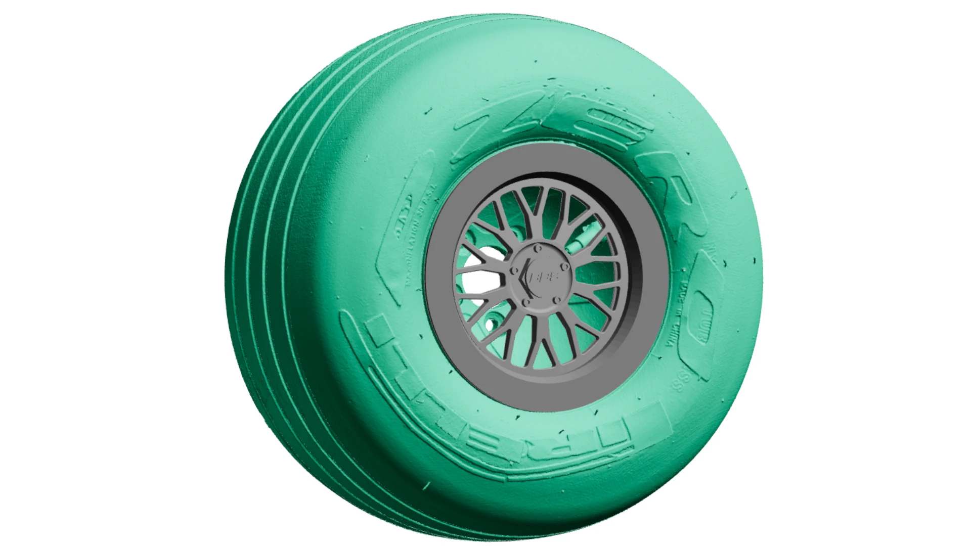 3D Printing Custom F1 Wheel Inserts