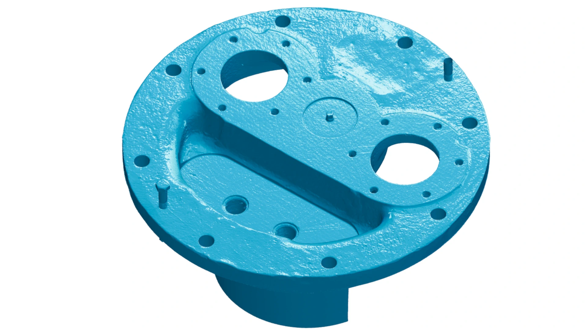 3d Scan of casting rear