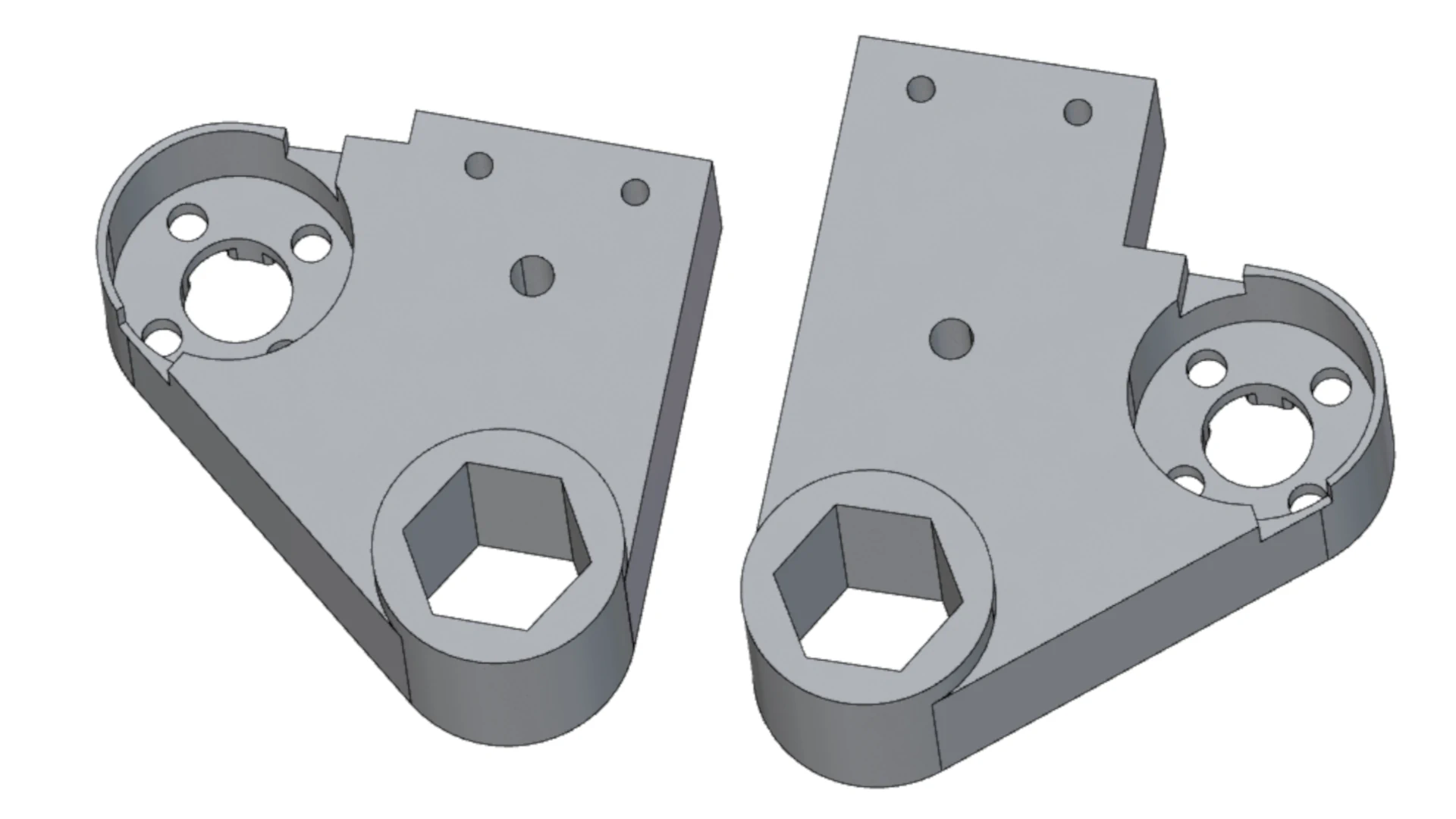 3D CAD Model of replacement 3D Pritner Parts